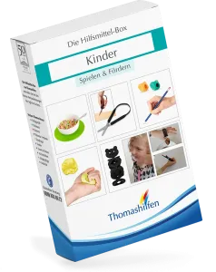 Die Hilfsmittel-Box für Kinder - Spielen & Fördern von Thomashilfen